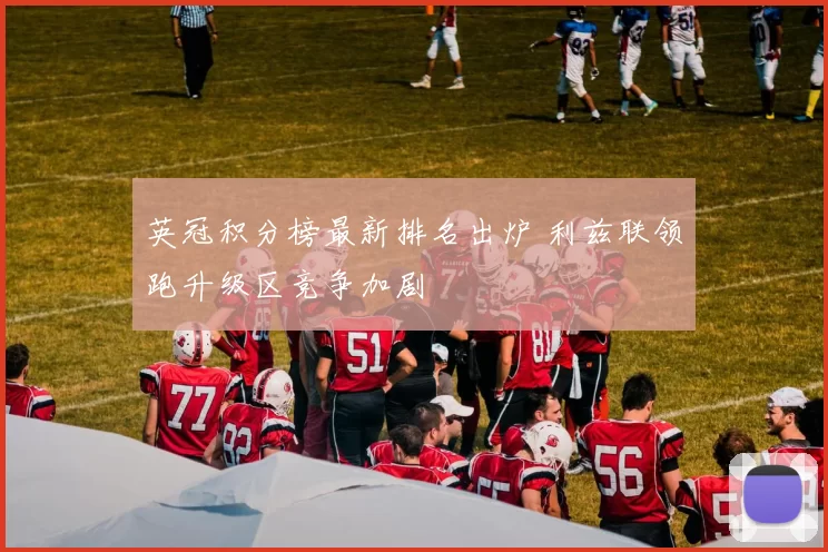 英冠积分榜最新排名出炉 利兹联领跑升级区竞争加剧
